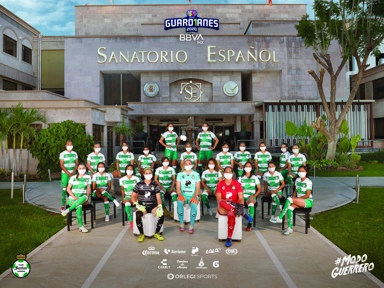 Foto oficial de Santos Laguna Femenil Guardianes 2020 Foto oficial de Santos Laguna Femenil Guardianes 2020